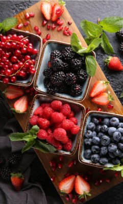 berries are good for your skin and health